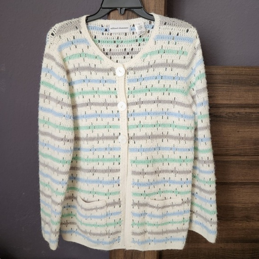 Cottagecore Granny‎ Cardigan Sweater Size Small Pastel Kawaii Grannycore